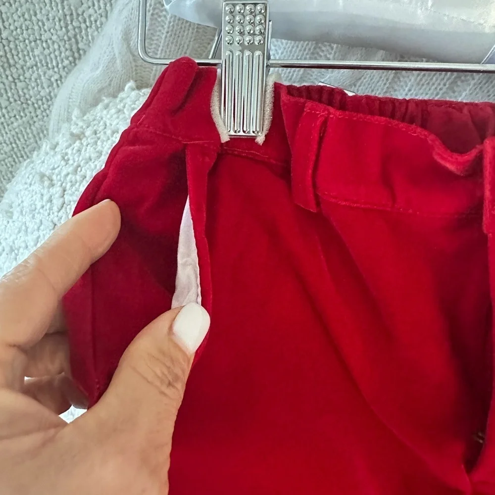NWT Edgehill Collection‎ Size 6 Red Kids Pants